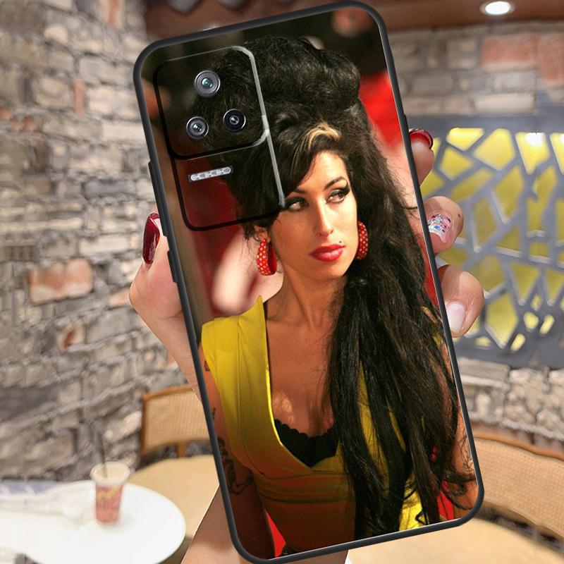 Amy Winehouse Case For Xiaomi 13 14 15 Ultra 11T 12T 13T 14T Pro POCO X7 Pro X3 X5 X6 M6 F5 F6 Pro Cover