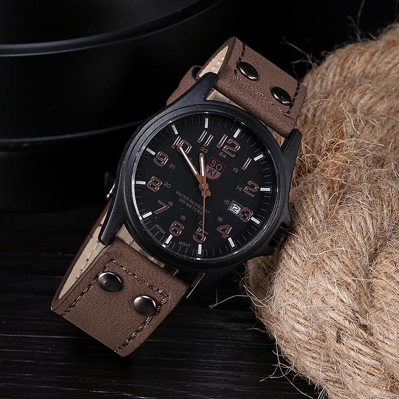Luxuriöse Sportuhr, modische Herrenuhr