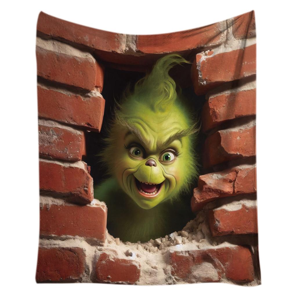 100*130cm Greentown Flannel Blanket