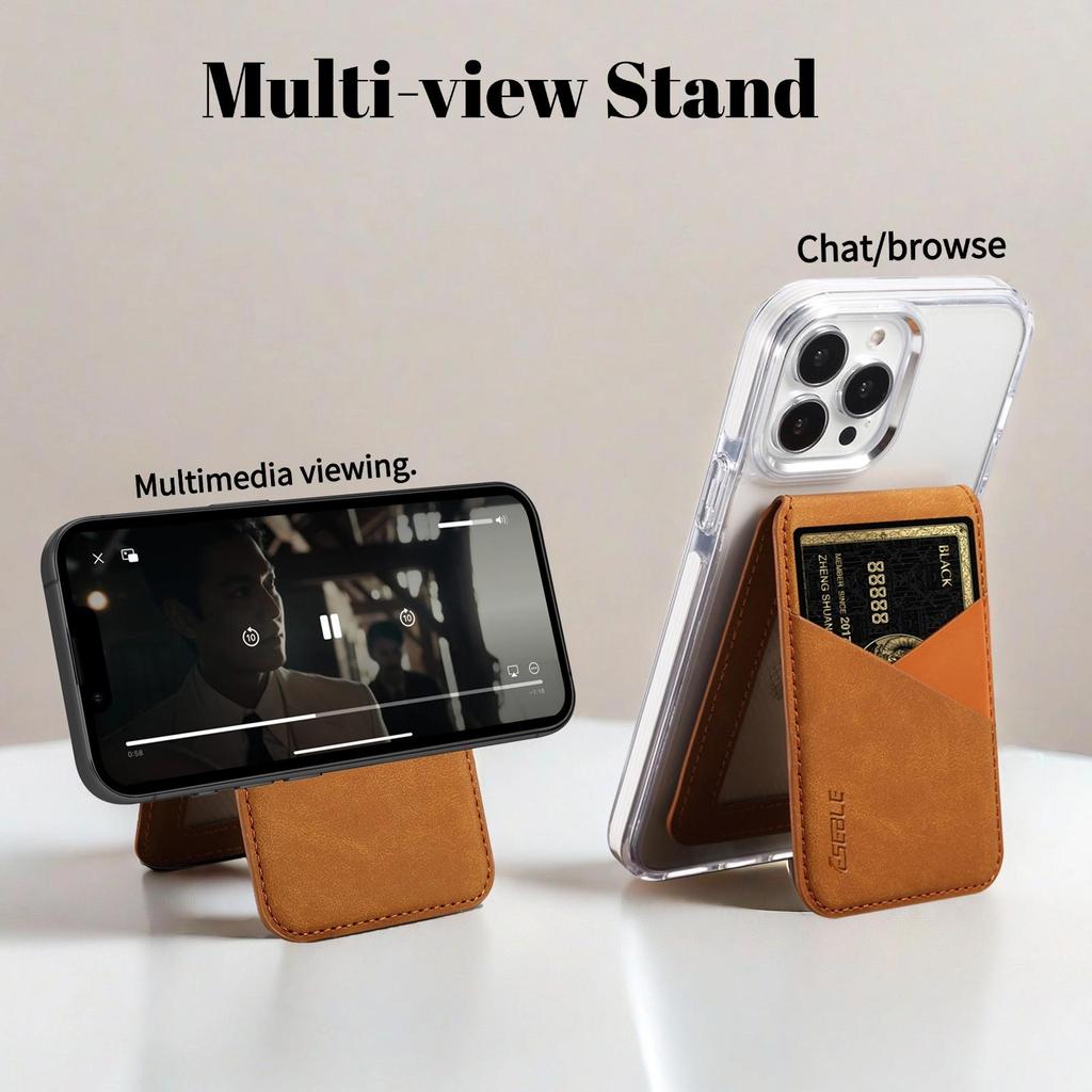 Portafoglio Magnetico in Pelle di Lusso Porta Cellulare Supporto Per iPhone 16 15 Plus 14 13 12 Pro Max 15Plus Antiscivolo Manicotto Blocco RFID Custodia Porta Carte di Credito/Identità