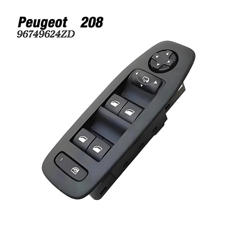 96749624ZD For Peugeot 208 2008 Hatchback 2013 2014 2015 2016 2017 2018 ,Left Driver Side Master Power Window Control Switch