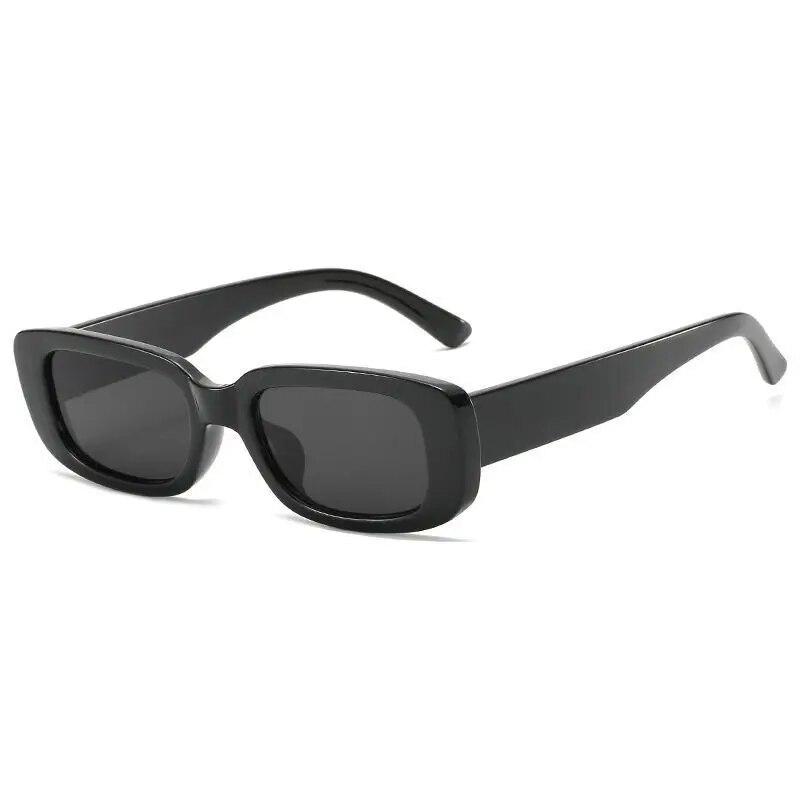 Kadın moda güneş gözlüğü Vintage marka tasarımcısı kare UV400 sürüş güneş gözlüğü kadınlar için Shades kadın gözlük