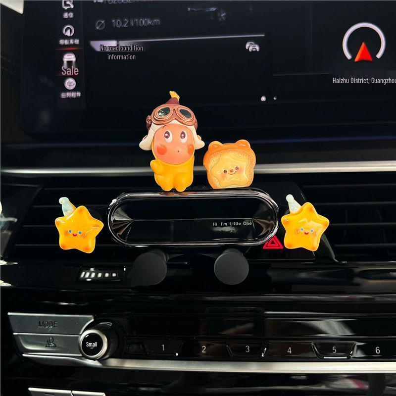 Star Person 2025 Car Air Vent Phone Holder - Cute, Clip-on, Navigation Aid for Men & Women.