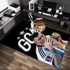 1pc Football Star Messi Rug, Digital Printed Home Chair Sofa Mat, Durable Office Area Carpet, Beautiful Festival Decorations