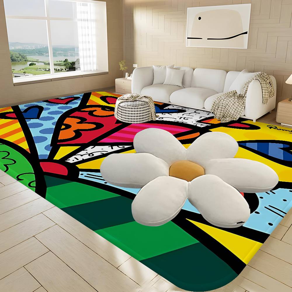 Tappetino per Pavimento Britto Stile Nordico Zerbino per Casa Tappetini per Bagno-WC Tappetino Decorativo per Camera da Letto Hotel