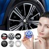 4pcs 56mm Volkswagen Car Wheel Center Cover Stickers Hub Cap For Peugeot For VW GTI Polo Passat Golf Tiguan Touran Jetta ID.3 CC