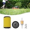Clamps Air Filter Fuel Filter Lawn Mower Parts 1 Set