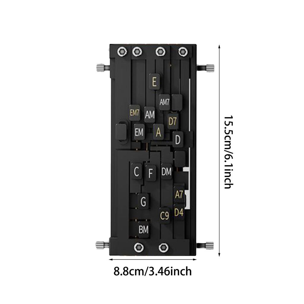 Guitar Aid Chords Portable Guitar Learning System Teaching Beginner Trainer Practice Tools For Beginners Friends Family Adults