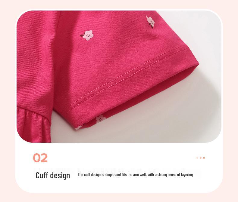 Little Maven Mädchen Cartoon Prinzessin Kurzarm Sommerkleid - Europäischer & Amerikanischer Stil Freizeitkleidung für Kinder.