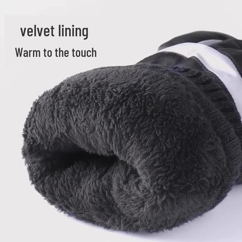 RED DRAGONFLY Men's Winter Warm Thickened Riding & Ski Gloves