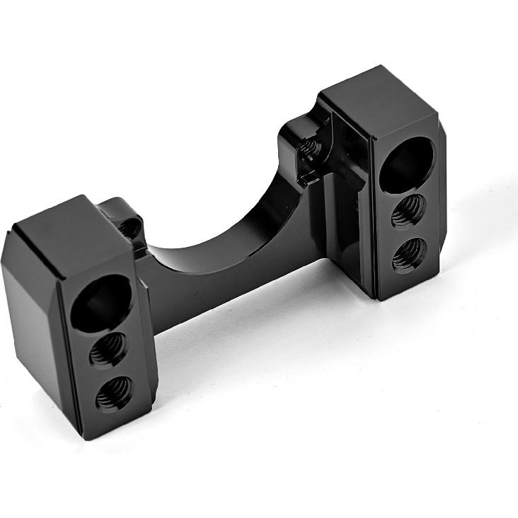 Black Handlebar Riser Mount Clamp Kit Compatible with KTM 790/890 Adventure 2019-2023,790/890 Adventure R/S 2021 2022 2023,Husqvarna Norden 901 2022