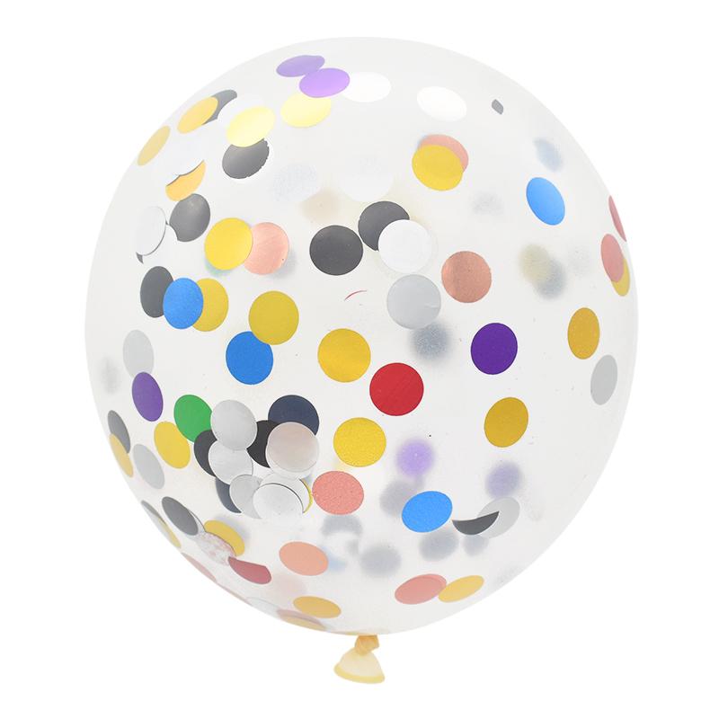 10pcs 12inch Glitter Confetti Latex Balloons Clear Transparent Ball Baby Shower Birthdy Party Wedding Decoration Air Globos