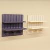 Dollhouse Mini Wall Mount Shelf Rack Simulation Miniature Storage Stand For Diy Micro Landscape Scene Decor Shooting Props