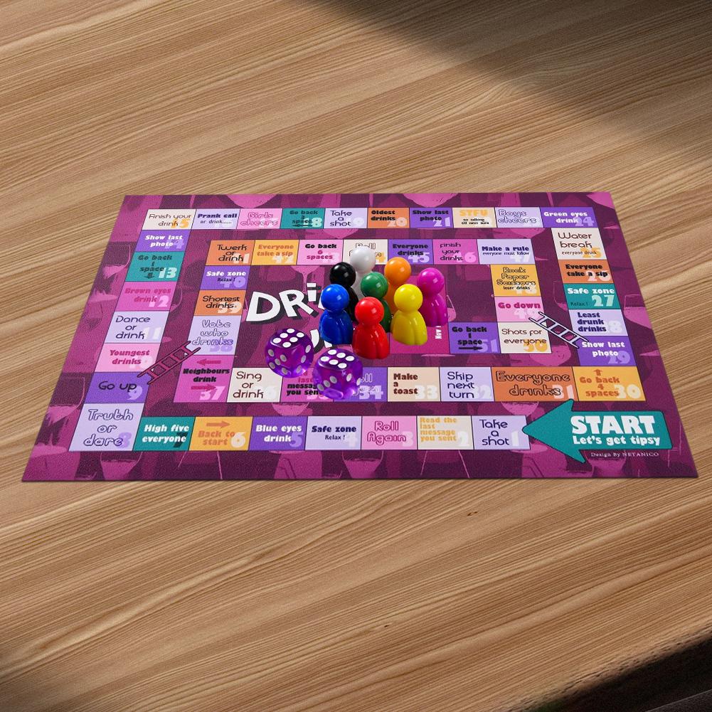 JWTRSVTY Tipsy Land Nuovo Gioco Da Tavolo, Divertenti Giochi Di - Foto 3