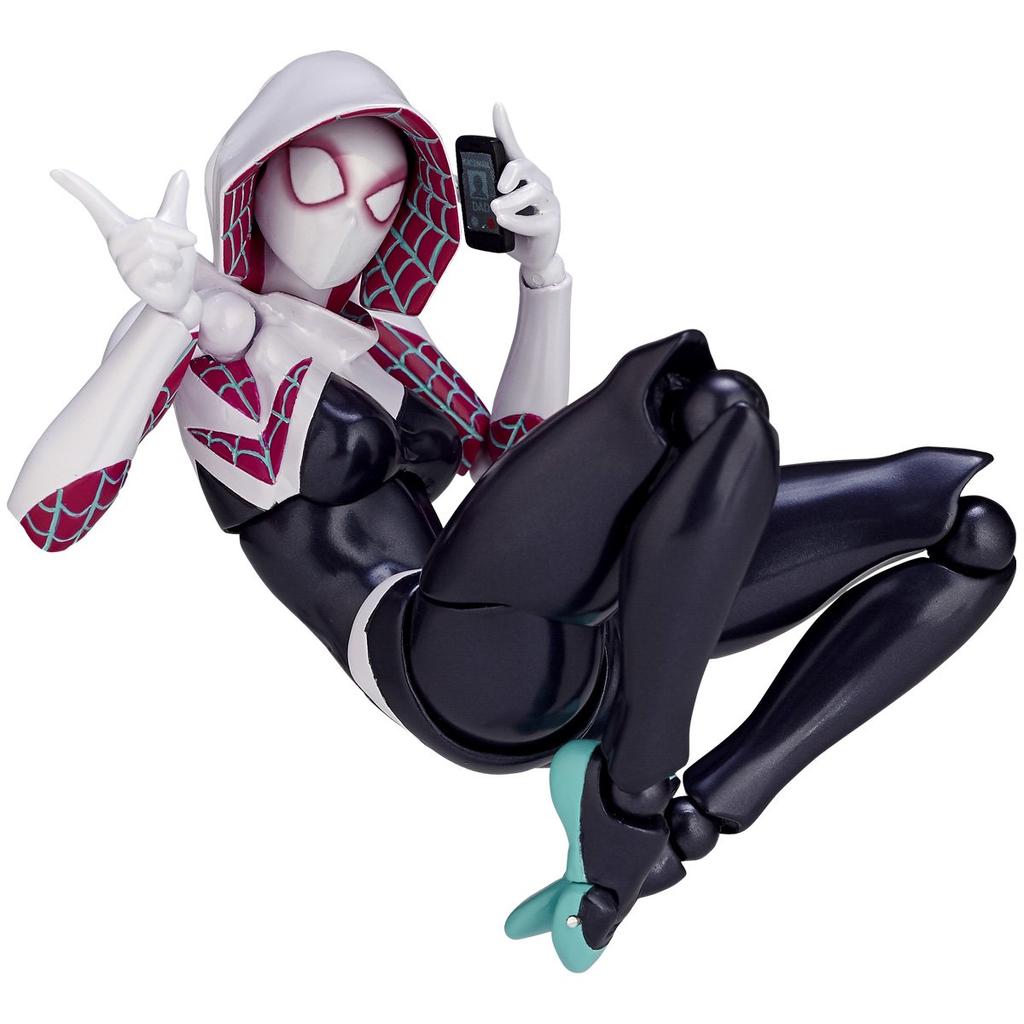 Figure Complex AMAZING YAMAGUCHI Spider-Gwen (reissue) Approx. 155mm ABS & PVC Painted Action Figure Revoltech