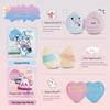 GECOMO Cloud Sponge Powder Puff Set for Makeup, Blush, & Concealer