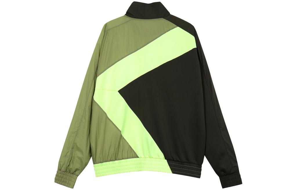 Jordan Wings Diamond Jackets Men's Dark Green Stand Collar Moderate Other CI7916-355