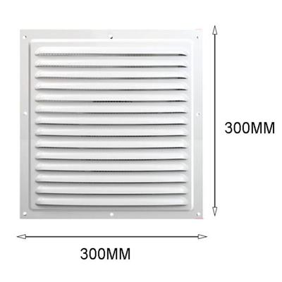 Aluminum Alloy Air Vent Grille Heating Cooling Vents Plate Exhaust Outlet Ventilation Cover Metal Air System Net Cover Screen