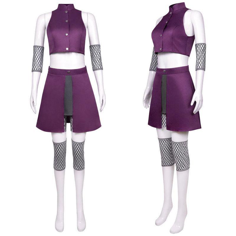 Ninja Costume Yamanaka Ino Cosplay Outfit Halloween Costume Anime Convention Cosplay Dress in Stock
