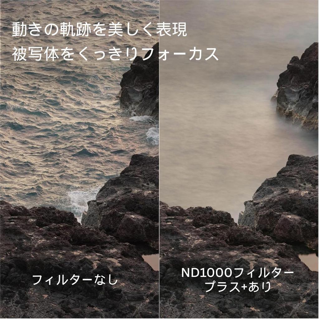 Urth 58mm ND1000 Lens Filter Fixed ND Lens Filter Transmission Nano Optical Glass (Plus+), 10-Stop (High / 20-Layer Coating)