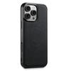 SUTENI H19 For iPhone 16 Pro Magnetic Case Card Holder Kickstand Litchi Texture Leather Back Cover