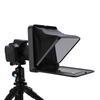 TC7 Faltbarer Tragbarer Teleprompter für Smartphone Tablet SLR-Kamera mit Fernbedienung