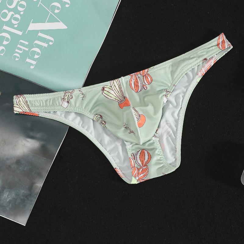 Calzoncillos bóxer para hombre U Convexo Cintura Baja Deportes Verano Shorts Estampados