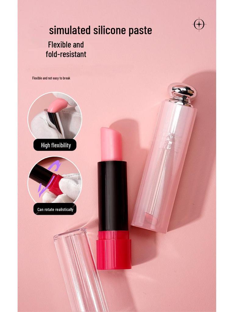 Simulation Cosmetics Toy Set: Colorless Lipstick & Nail Polish for Kids