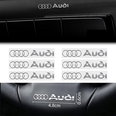 G7 Car Valve Cover 3D Metal Emblem Sticker Car Styling Interior Decoration Decals For QQ6 A6 A3 A4 A5 A6 Q2L Q3 Q5 Q7 Q8 Accessory
