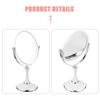 LALAFINA Tabletop Stand Actress 1x 2x Magnifying Makeup Desk Tabletop Vanity 2x Magnifying for Makeup Tools and Makeup Mirror, Double-Sided Mirror,