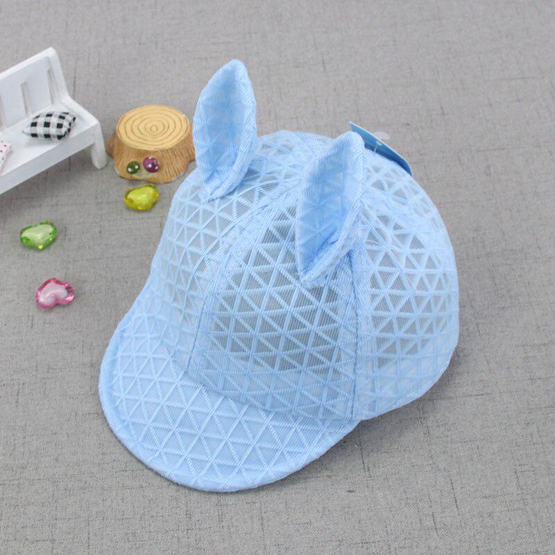 Buy Cartoon Ear Baby Hat Baseball Cap Breathable Mesh Baby Boy Girl