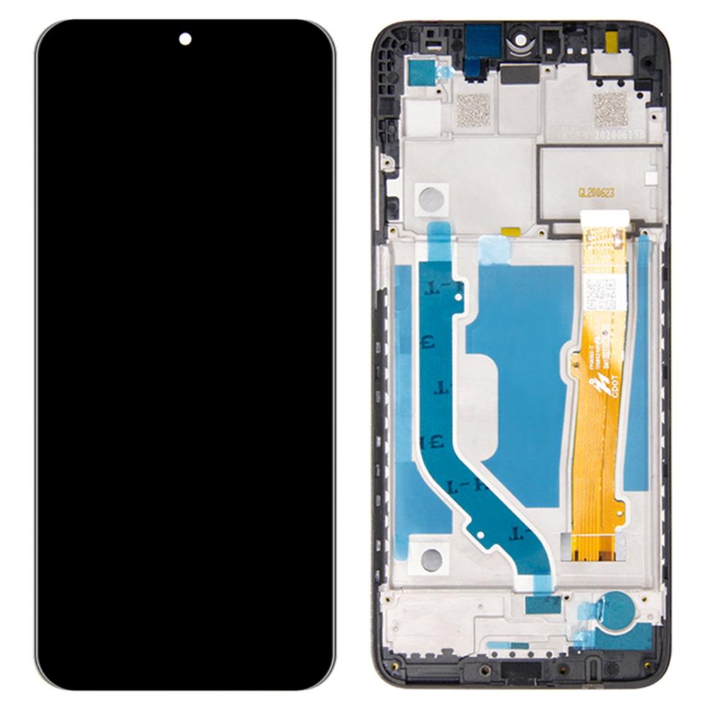 

For T-Mobile REVVL 4+ 5062W/5062Z Screen Replacement Grade S LCD Screen and Digitizer Assembly+Frame Part (Without Logo) Black