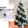 Christmas Tree Creative DIY Decoration Ribbon Bow Mesh Belt