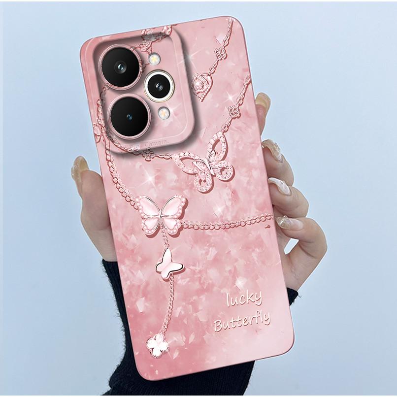 Fundas For Realme 15 Pro 5G Fashion Simplicity Flower Phone Case Shockproof Protection Soft Cover For Realme 15 15Pro 5G Coques