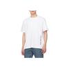Calvin Klein Loose Jacquard Solid Color Short Sleeve T-Shirt Men Tops White J325191-YAF