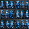 Peacekeeping and Riot Control Teams, Police, Special Forces, Soldiers, Military Figures, Children, Assembled Toys, Building Toys, Gifts