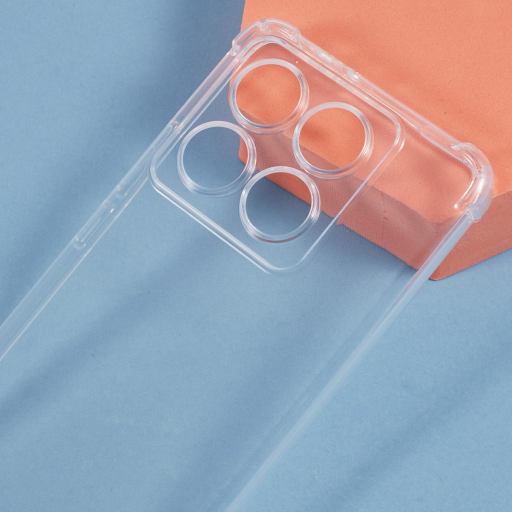 For Xiaomi 14T Case Reinforced Corner TPU Clear Phone Cover with Lanyard