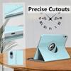 Protective Case - BOOLING - for iPad A16 (11 ") / for iPad 10 2022 - Shockproof - 360° Rotation - Blue