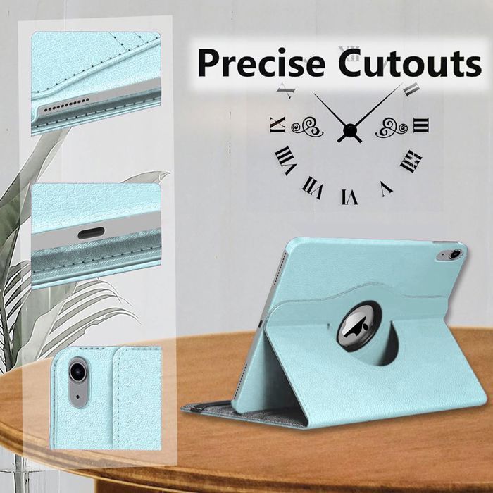 Protective Case - BOOLING - for iPad A16 (11 ") / for iPad 10 2022 - Shockproof - 360° Rotation - Blue
