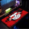 Rb FootballCrest Design Mouse Pad, Rubber Base, Mouse Pad for Gamers and Office Use, Gaming Desk , Easy To Clean Mat Christmas fan gifts
