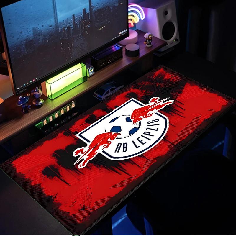 Rb FootballCrest Design Mouse Pad, Rubber Base, Mouse Pad for Gamers and Office Use, Gaming Desk , Easy To Clean Mat Christmas fan gifts