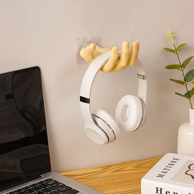 Utile gancio appendiabiti Accessori chiave da parete decorativi creativi in ​​tinta unita con design a mano