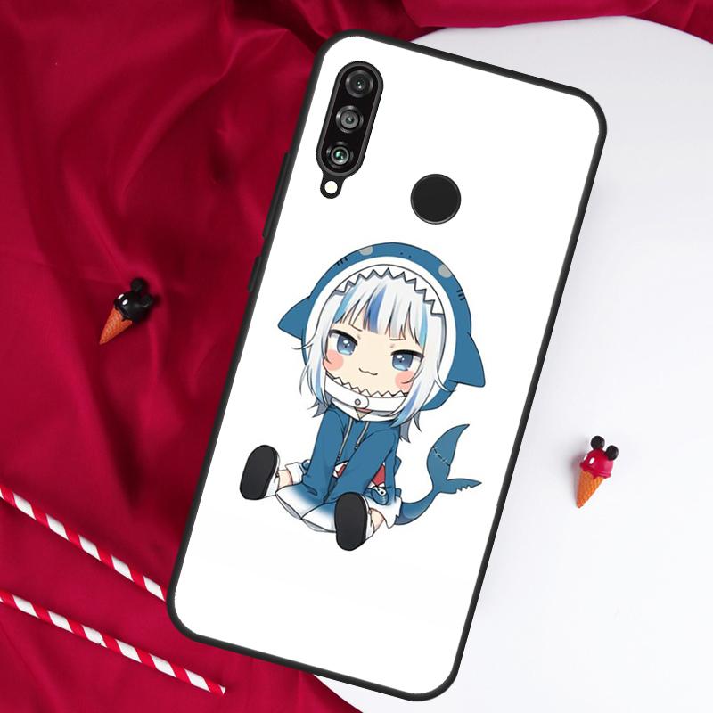 Anime Hololive Gawr Gura For Huawei Nova 7i 8i 11i 12i 12s 10 9 SE Y90 Y60 Y70 Y72 Y61 Y91 P60 Pro P30 P40 Lite Case