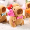 12Cm Love Balloon Capybara Plush Toy Plush Pendant Simulation Capibara Anime Fluffty Toy Stuffed Animals Soft Doll Plush Gifts