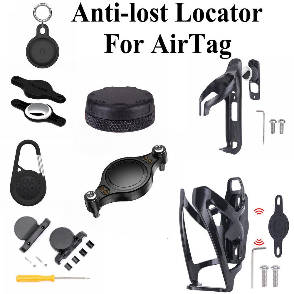 Protective Case Anti-lost Locator For AirTag For Apple Bike Locator GPS Location Case Seat Mount Hidden Holder Bracket