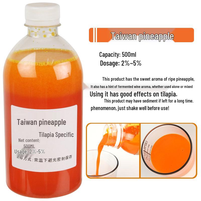 Pineapple Fish Attractant Freshening Fragrance Bait Additive for Tilapia and Bream 500ml (1 Catty)