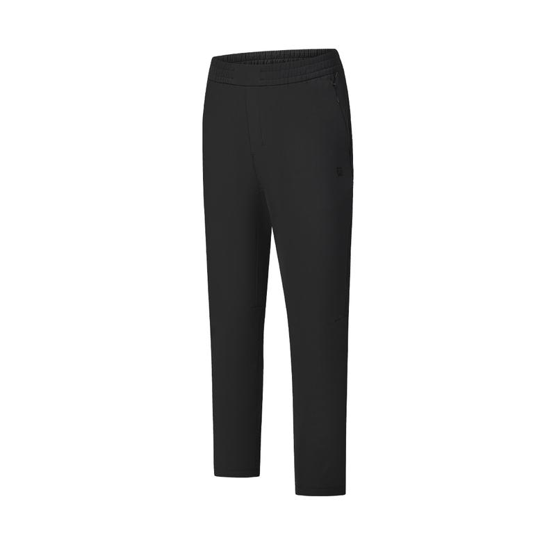 New FILA Knitted Sports Pants Men's Pitch Black A11M441807FBK