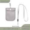 Nylon Slim-Fit Women's Hidden Travel Underwear Coin & Card Holder