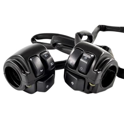 1Pair Motorcycle Switches Handlebar Handle Switch Parts Autocycle Supplies Part Press Head Replacement for 883 400 750