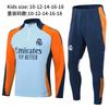 2024-'' Soccer Jersey Half-Zip Long Sleeve Training Top Men Women Kids Club Style